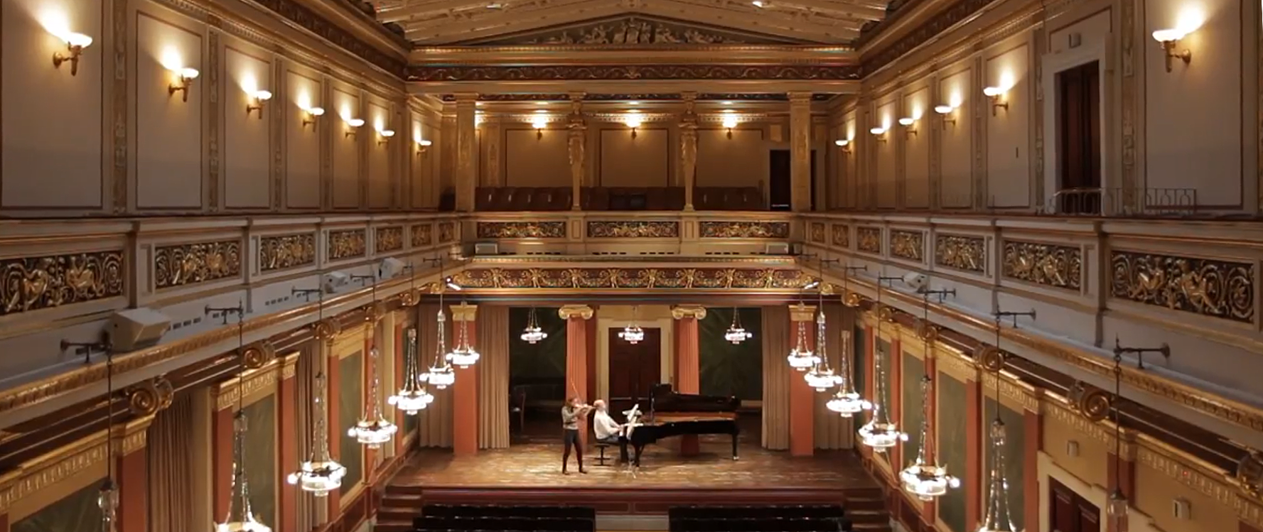 opera omnia productions - Filming / Tamsin Waley-Cohen / Huw Watkins / Musikverein, Vienna